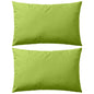 Cojines para exterior a rayas 45x45 cm azul marino 2 unidades