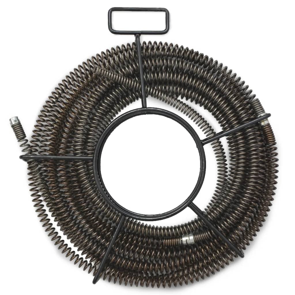 Máquina para limpieza de tuberías 250 W 12,5mx16mm 4,5mx9,5mm