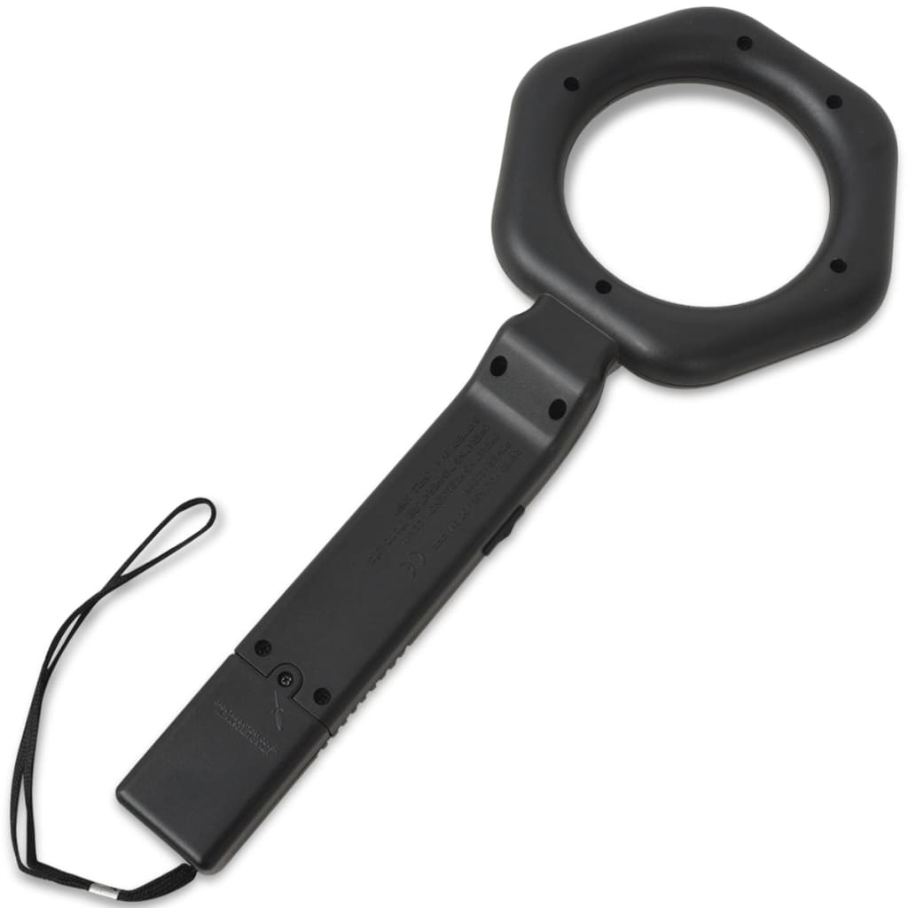 Detector de metales de mano negro