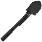 Pala plegable acero de carbono negra