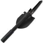 Pala plegable acero de carbono negra