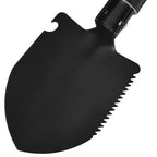 Pala plegable acero de carbono negra
