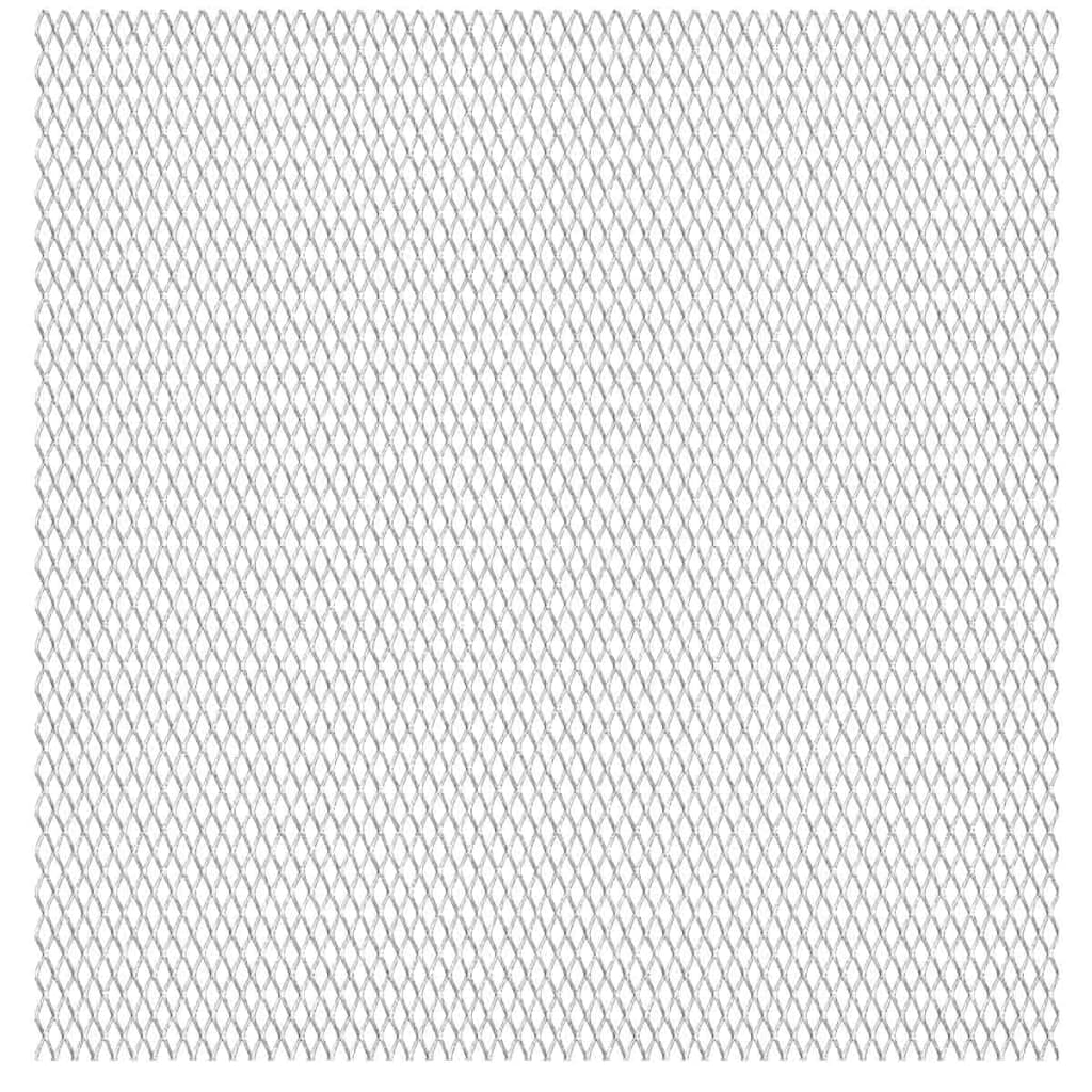 Valla alambrada de jardín acero inoxidable 100x85 cm 45x20x4 mm