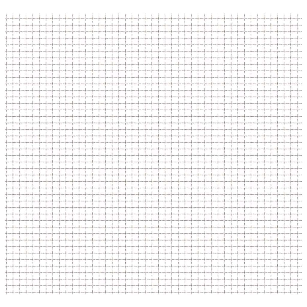Panel de malla alambre rizado acero inox. 100x85 cm 11x11x2 mm