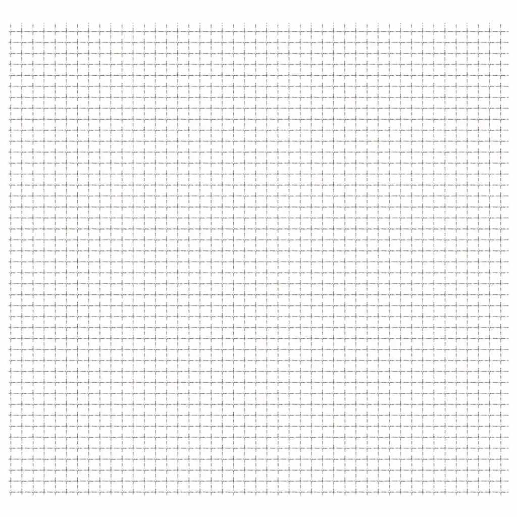 Panel de malla alambre rizado acero inox. 100x85 cm 11x11x2 mm