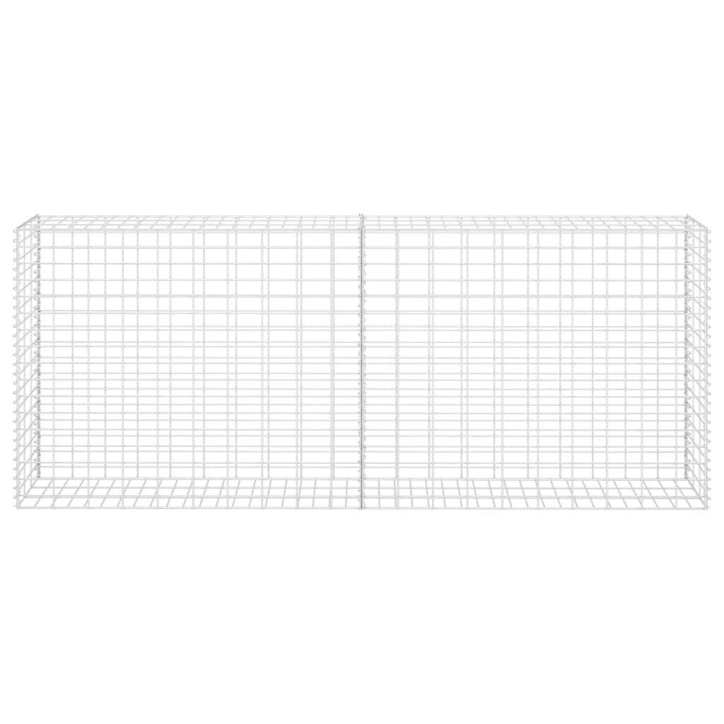 Cesta de gaviones de acero galvanizado 85x30x200 cm