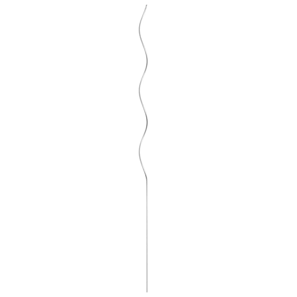 Soporte para planta espiral 20 unidades 110cm acero galvanizado