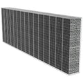 Muro de gaviones con cubierta acero galvanizado 600x50x200 cm