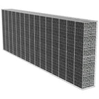 Muro de gaviones con cubierta acero galvanizado 600x50x200 cm