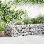 Cesta de gaviones de acero galvanizado 85x30x200 cm