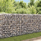 Cesta de gaviones de acero galvanizado 85x30x200 cm
