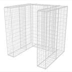 Gaviones para ocultar contenedor acero 110x100x120 cm