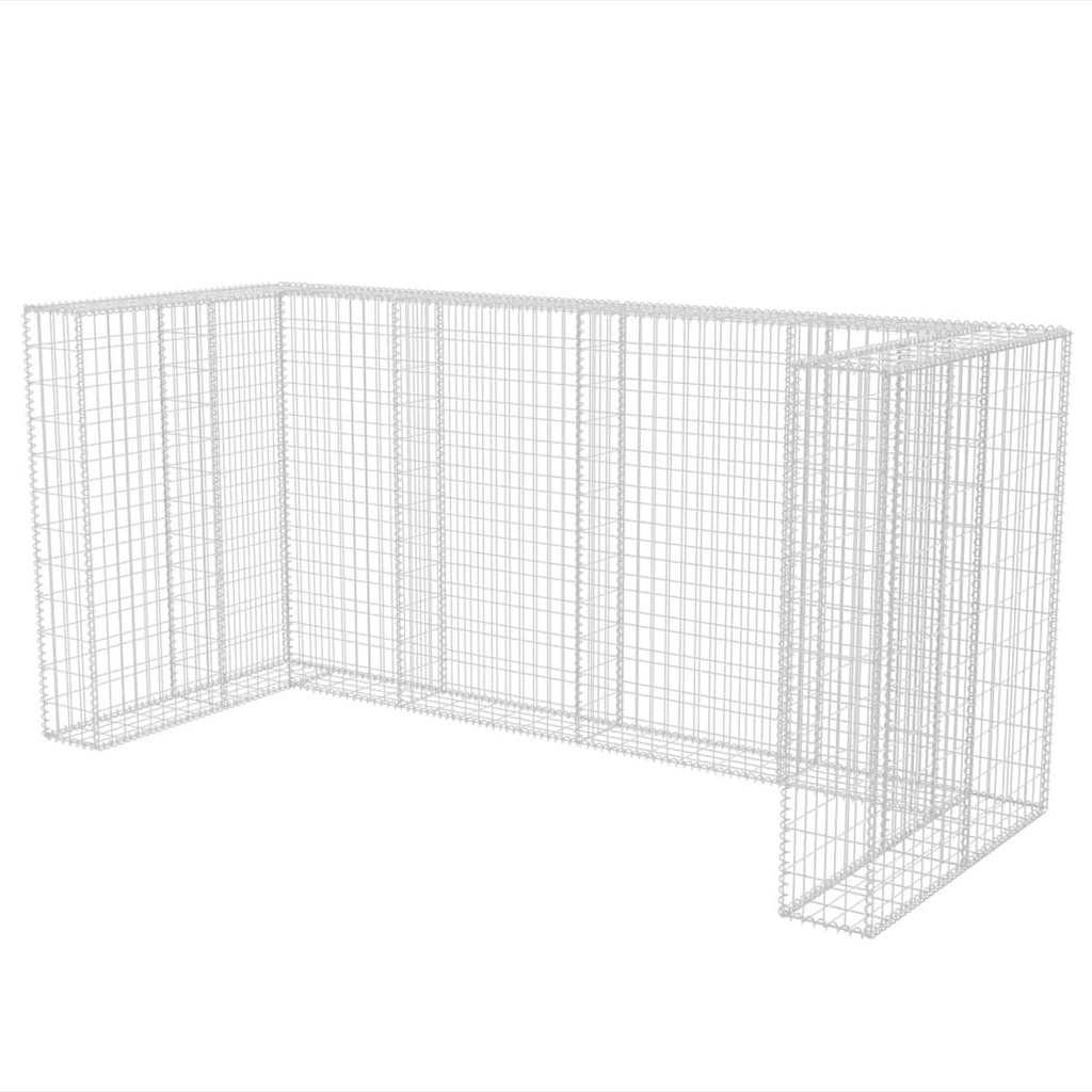 Gaviones para ocultar triple contenedor 250x100x120 cm