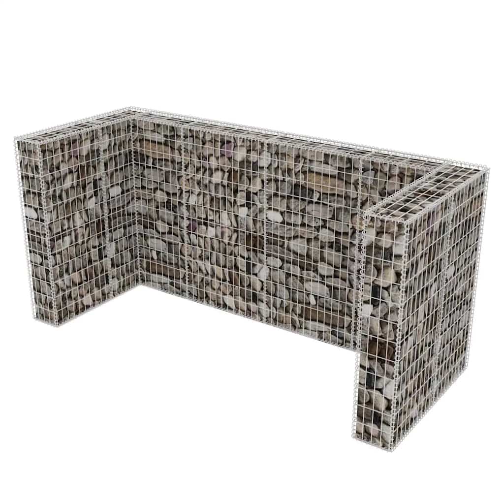 Gaviones para ocultar triple contenedor 250x100x120 cm