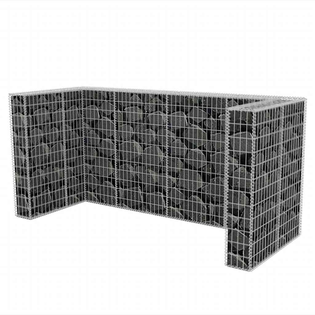 Gaviones para ocultar triple contenedor 250x100x120 cm