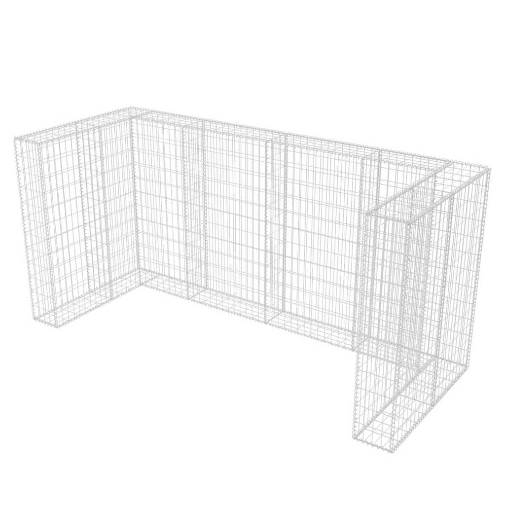 Gaviones para ocultar triple contenedor 250x100x120 cm