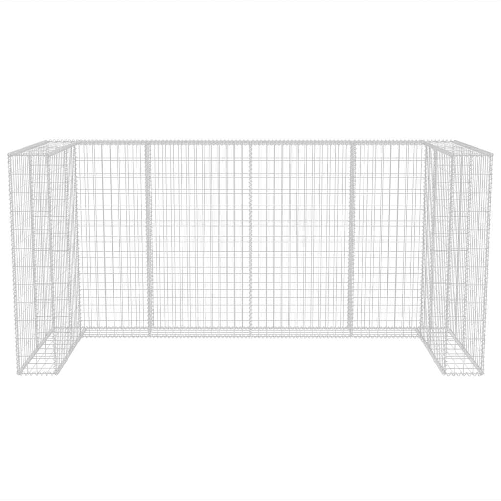Gaviones para ocultar triple contenedor 250x100x120 cm