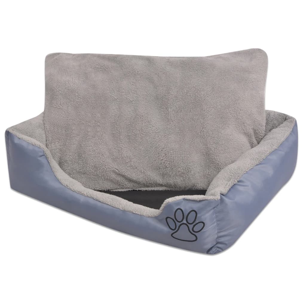 Cama para perro con cojín acolchado talla L