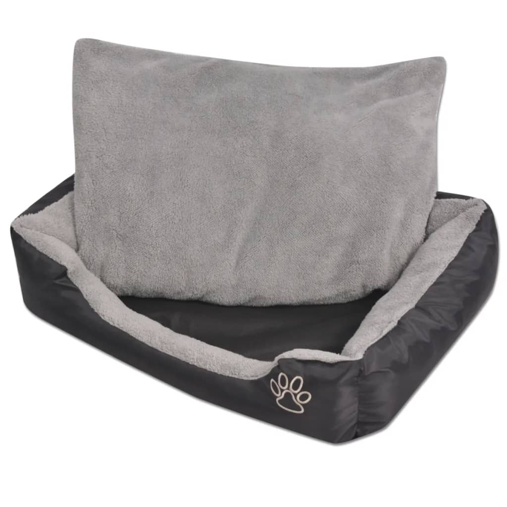 Cama para perro con cojín acolchado talla L