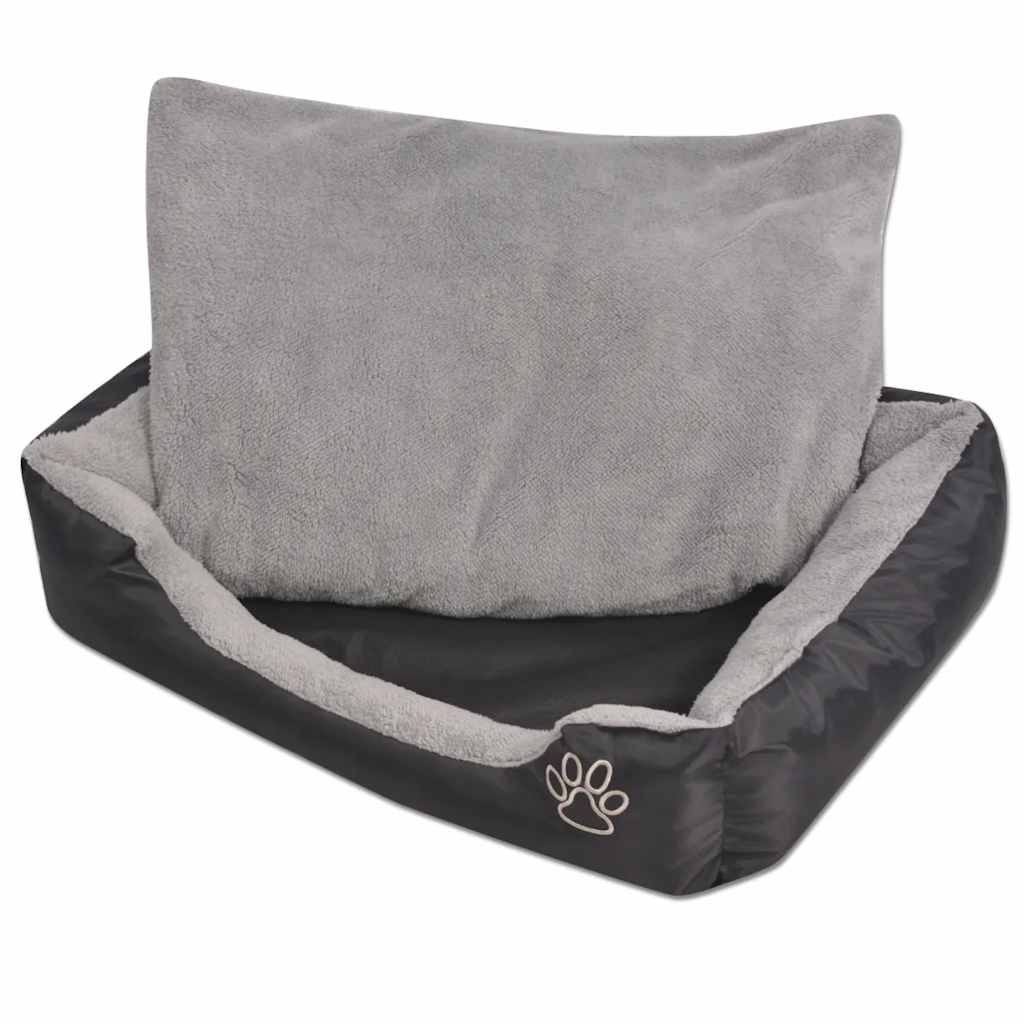 Cama para perro con cojín acolchado talla L