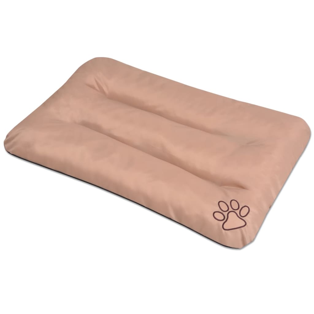 Dog bed size L beige