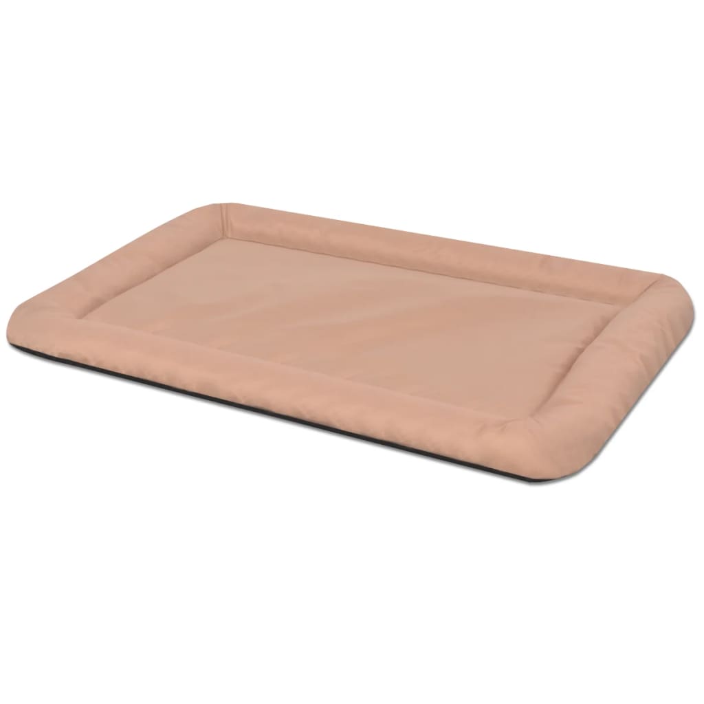 Dog bed size L beige
