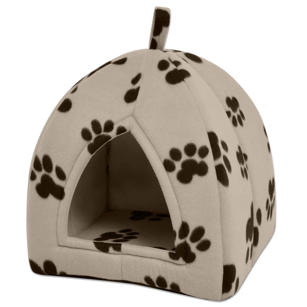 Cama cubo para gatos tamanho L bege