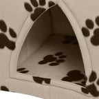 Cama cubo para gatos tamanho L bege