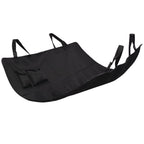 Funda de asiento de coche para mascotas 148x142 cm negra