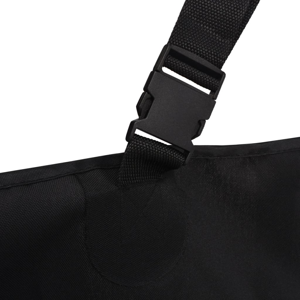 Funda de asiento de coche para mascotas 148x142 cm negra