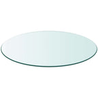 Tablero de mesa de cristal templado redondo 500 mm