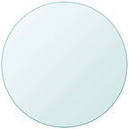 Tablero de mesa cristal templado redondo 600 mm