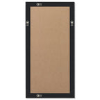 Espejo de pared estilo barroco 100x50 cm negro