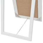 Espejo de pie estilo barroco blanco 160x40 cm