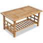 Mesa de centro de bambú