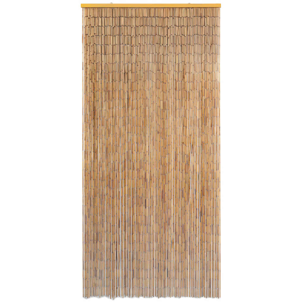 Cortina para puerta 90x200 cm bambú