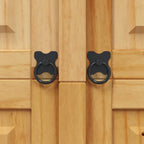 Armario madera de pino Mexicano estilo Corona 2 Puertas