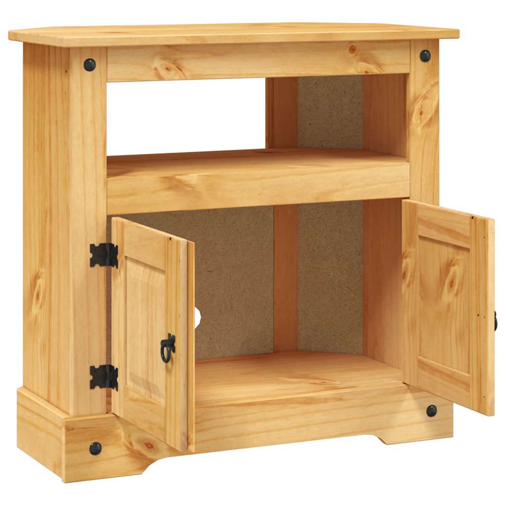 Mesa consola Corona Range de pino mexicano 80x43x78 cm