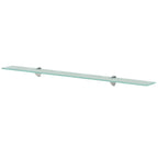 Estante flotante de cristal 100x10 cm 8 mm