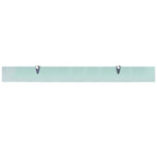 Estante flotante de cristal 100x10 cm 8 mm