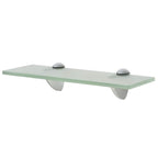 Estante flotante de cristal 100x10 cm 8 mm