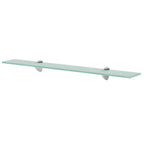 Estante flotante de cristal 100x10 cm 8 mm