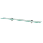 Estante flotante de cristal 100x10 cm 8 mm