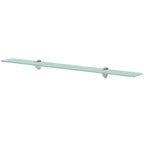 Estante flotante de cristal 100x10 cm 8 mm