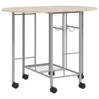 Conjunto de comedor plegable 5 piezas MDF