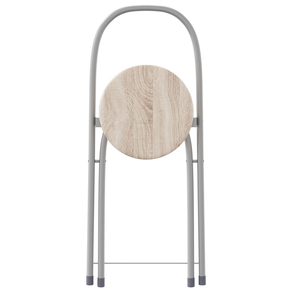 Conjunto de comedor plegable 5 piezas MDF