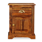 Mesitas de noche 2 uds madera maciza de acacia 40x30x50 cm