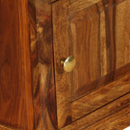 Mesitas de noche 2 uds madera maciza de acacia 40x30x50 cm