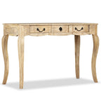 Mesa consola de madera maciza de mango 120x50x80 cm