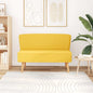 2-Seater Artificial Suede Leather Sofa 137x73x82 cm
